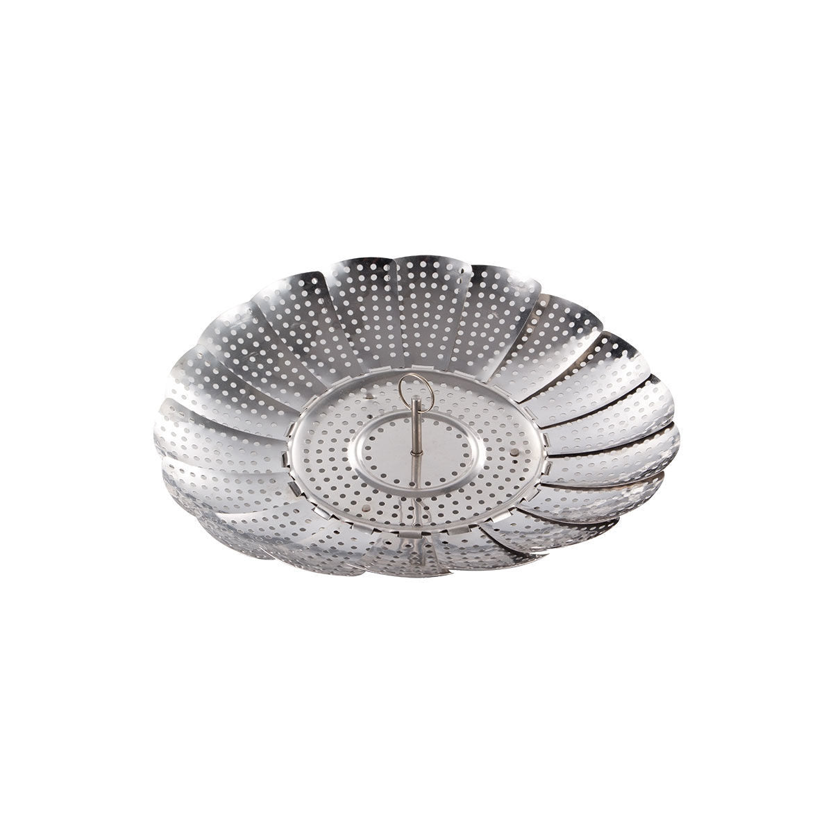 Foldable Stainless Steel Steam Colander 23.5 cm
