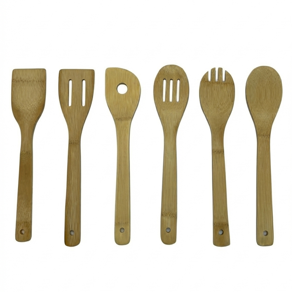 Bamboo kitchen set