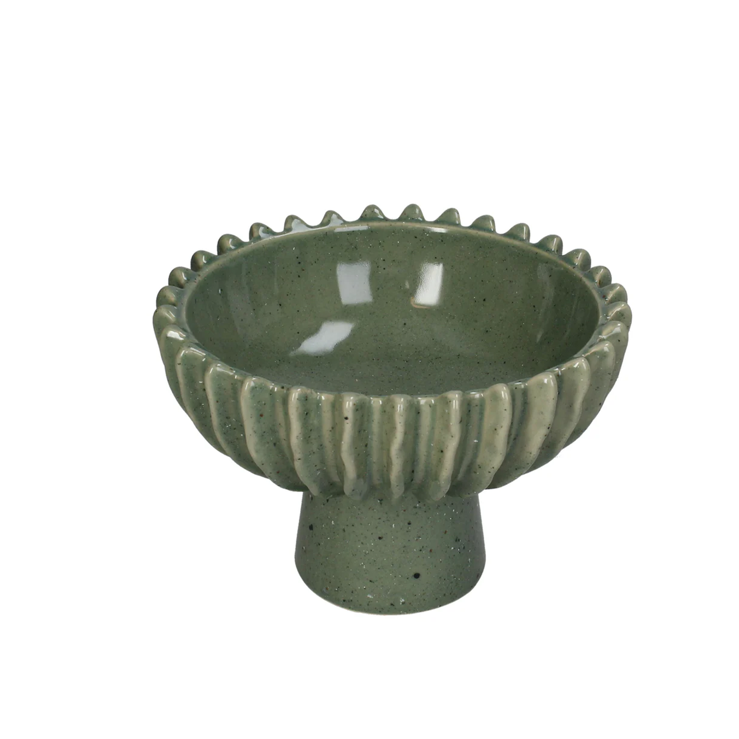Bowl stoneware green