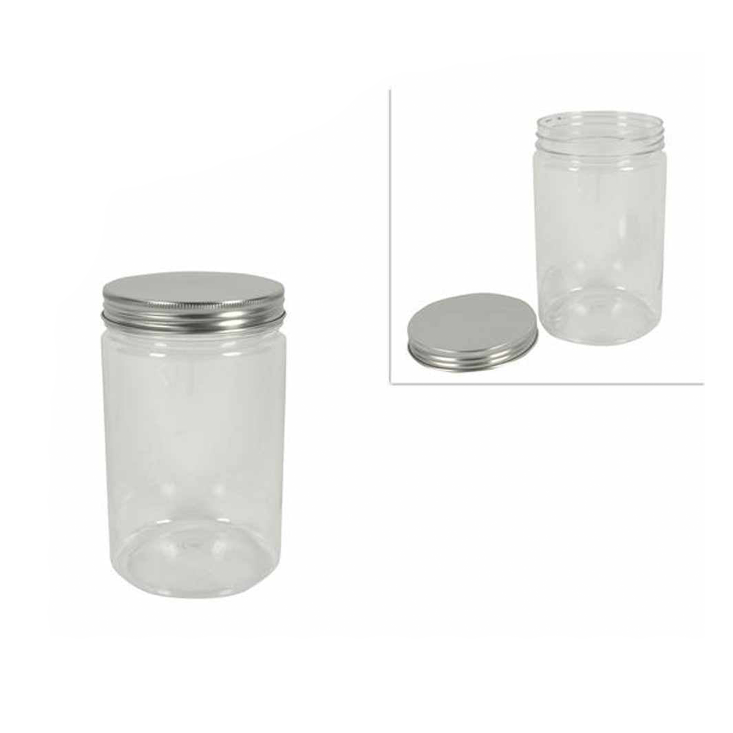 A Plastic Jar – 8.5×15 cm