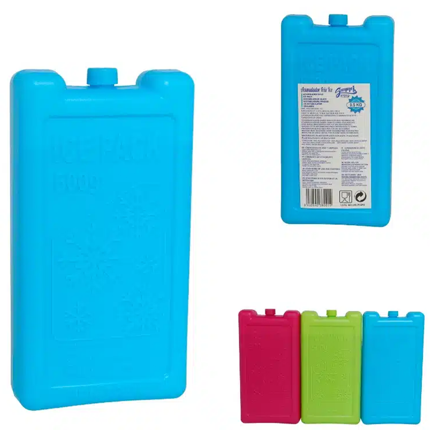 Ice Pack – Assorted Colours (500 g)