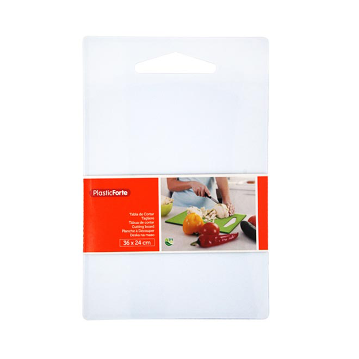 Plastic Forte Cutting Board Large - 36 × 24 cm