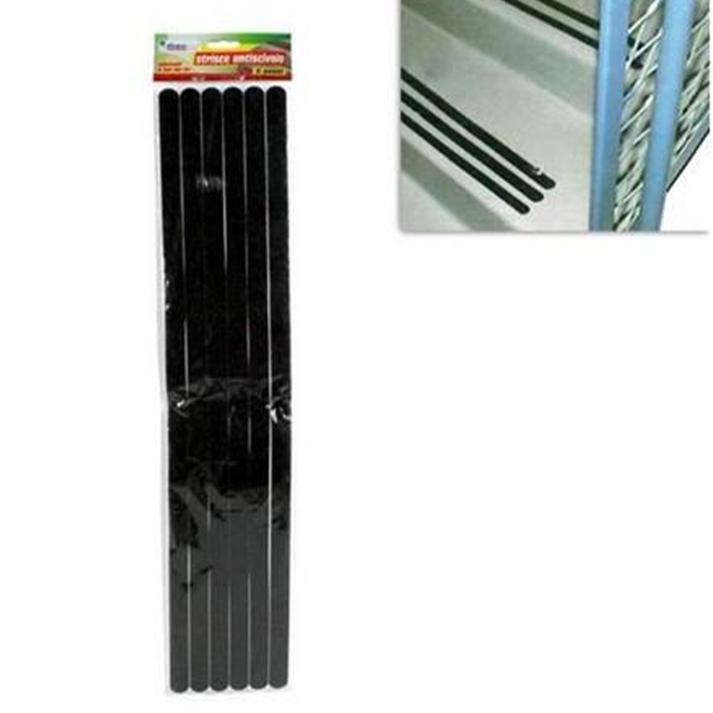Anti-Slip Strips for Steps – 6 Pieces