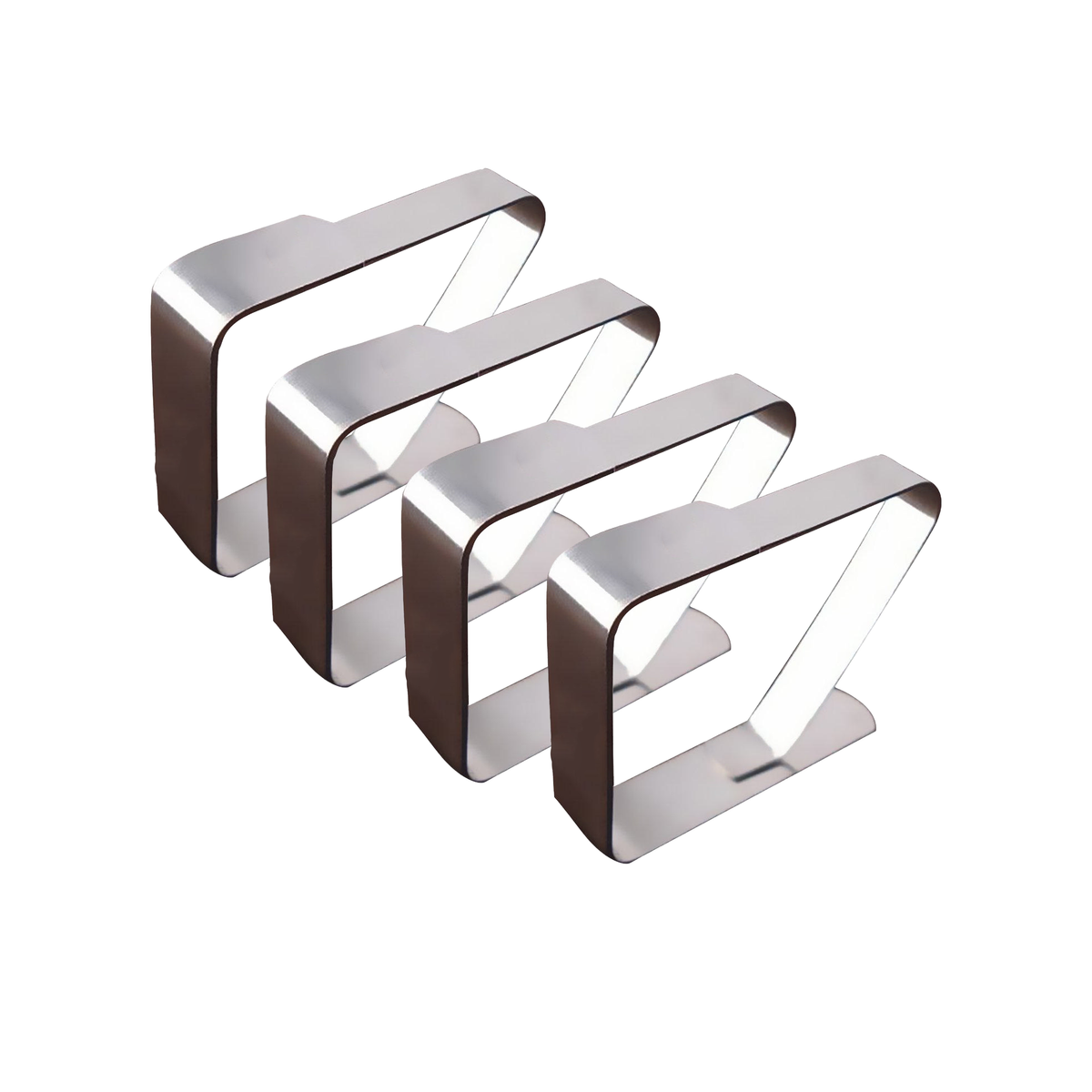 Stainless Steel Tablecloth Clips – 4 Pieces