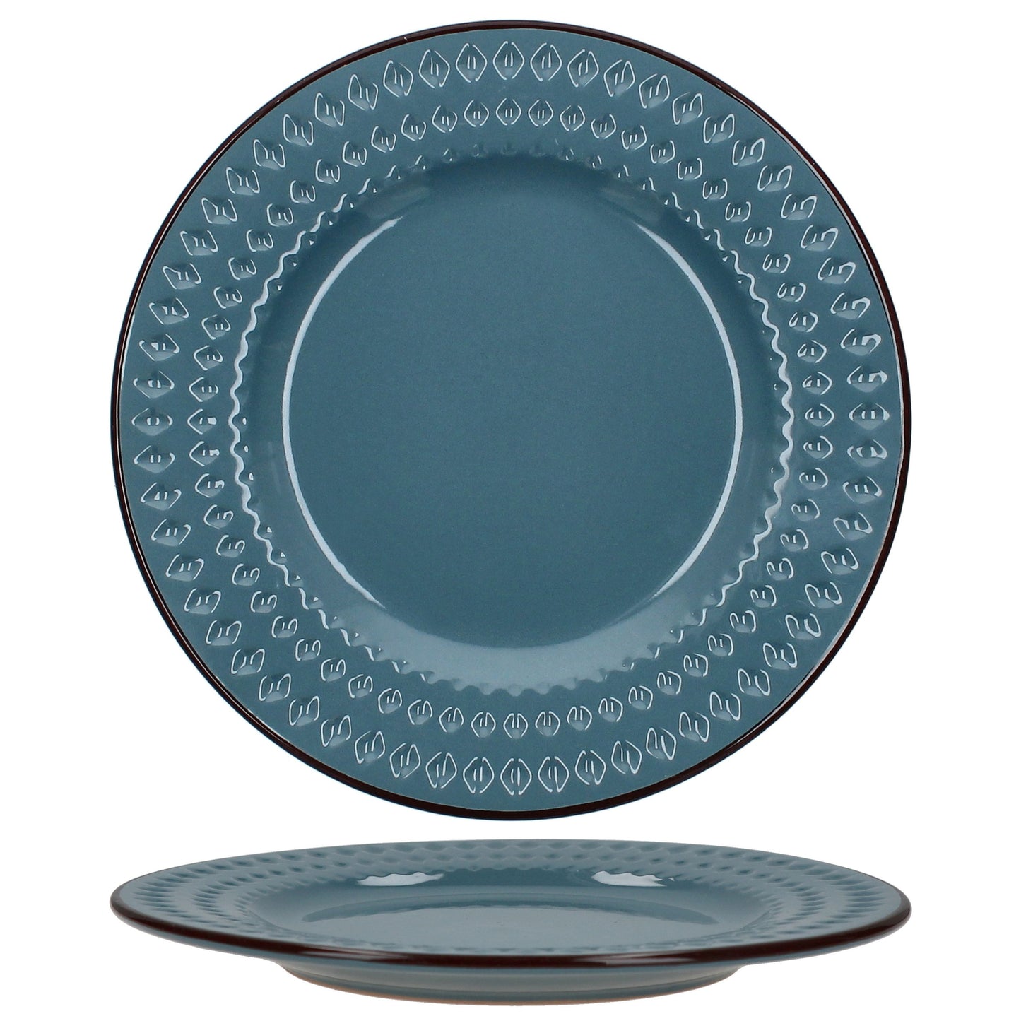 Rome blue plate
