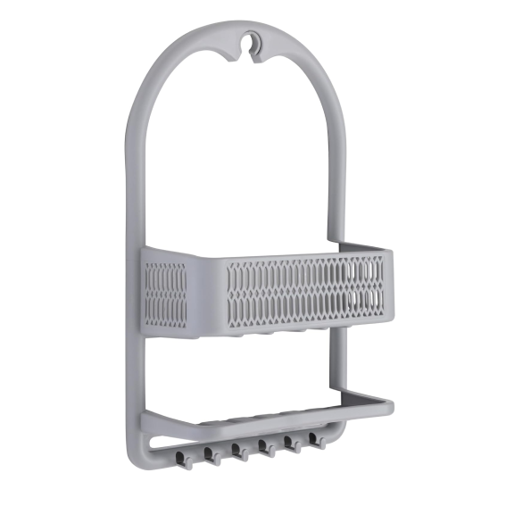 Shower Caddy with Contoured Head
