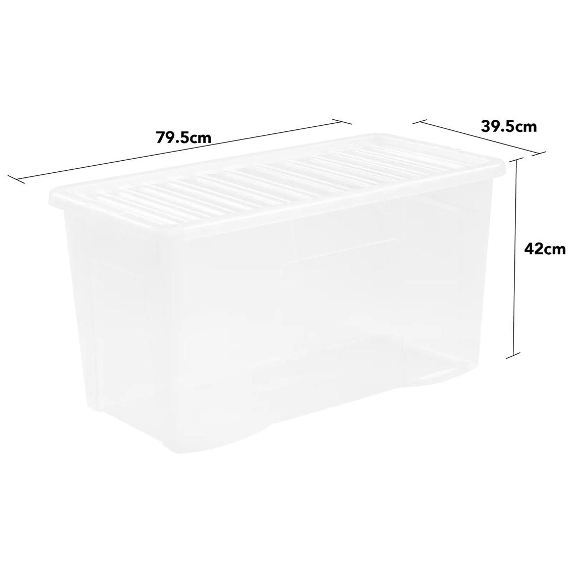 Wham Crystal Storage Box w/ Lid