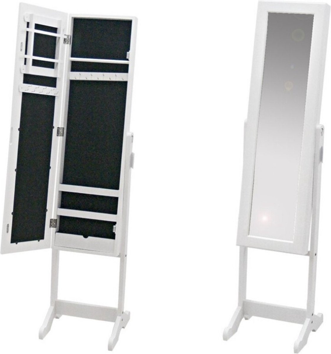 Foot Mirror with Jewellery organizer