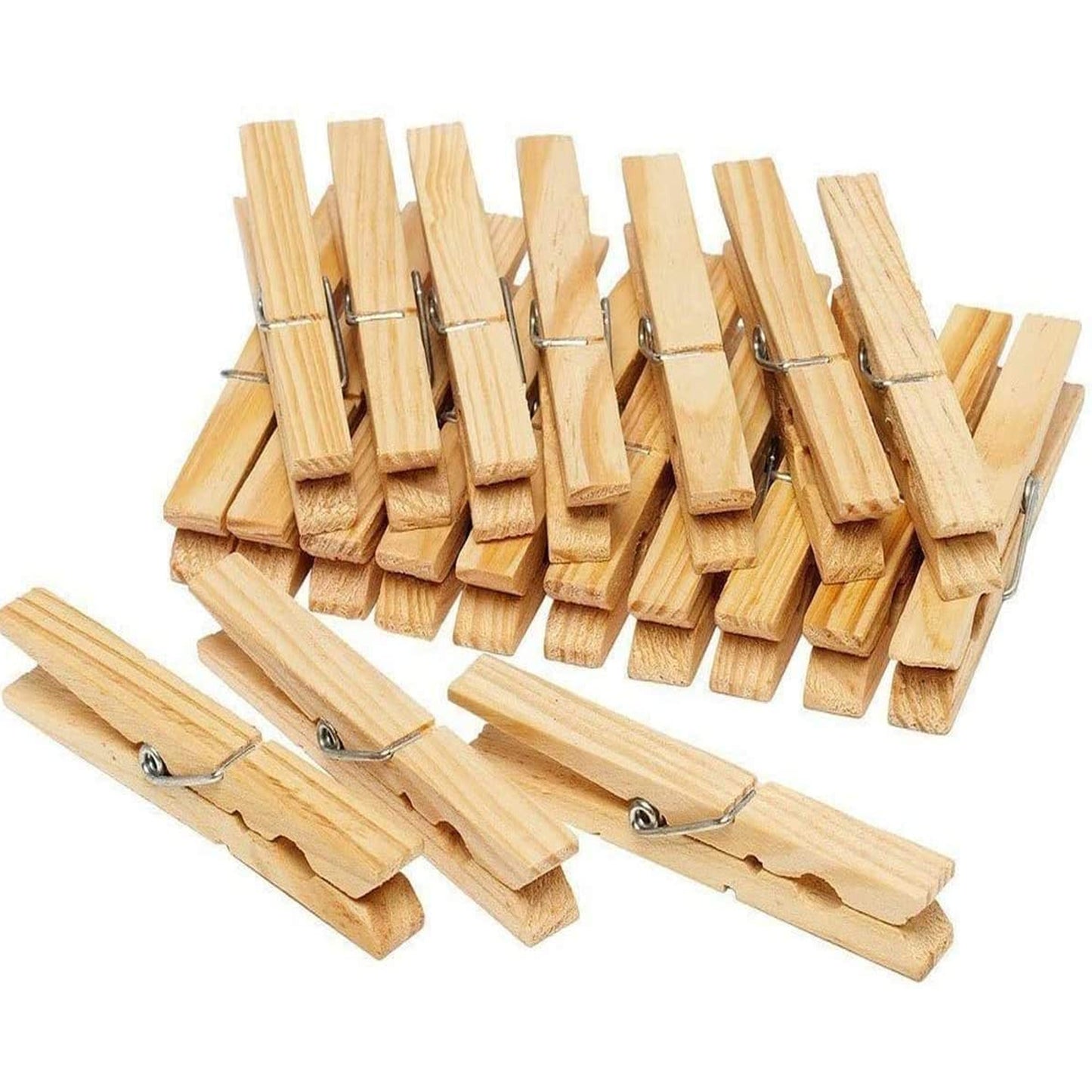 24pcs Wooden Pegs