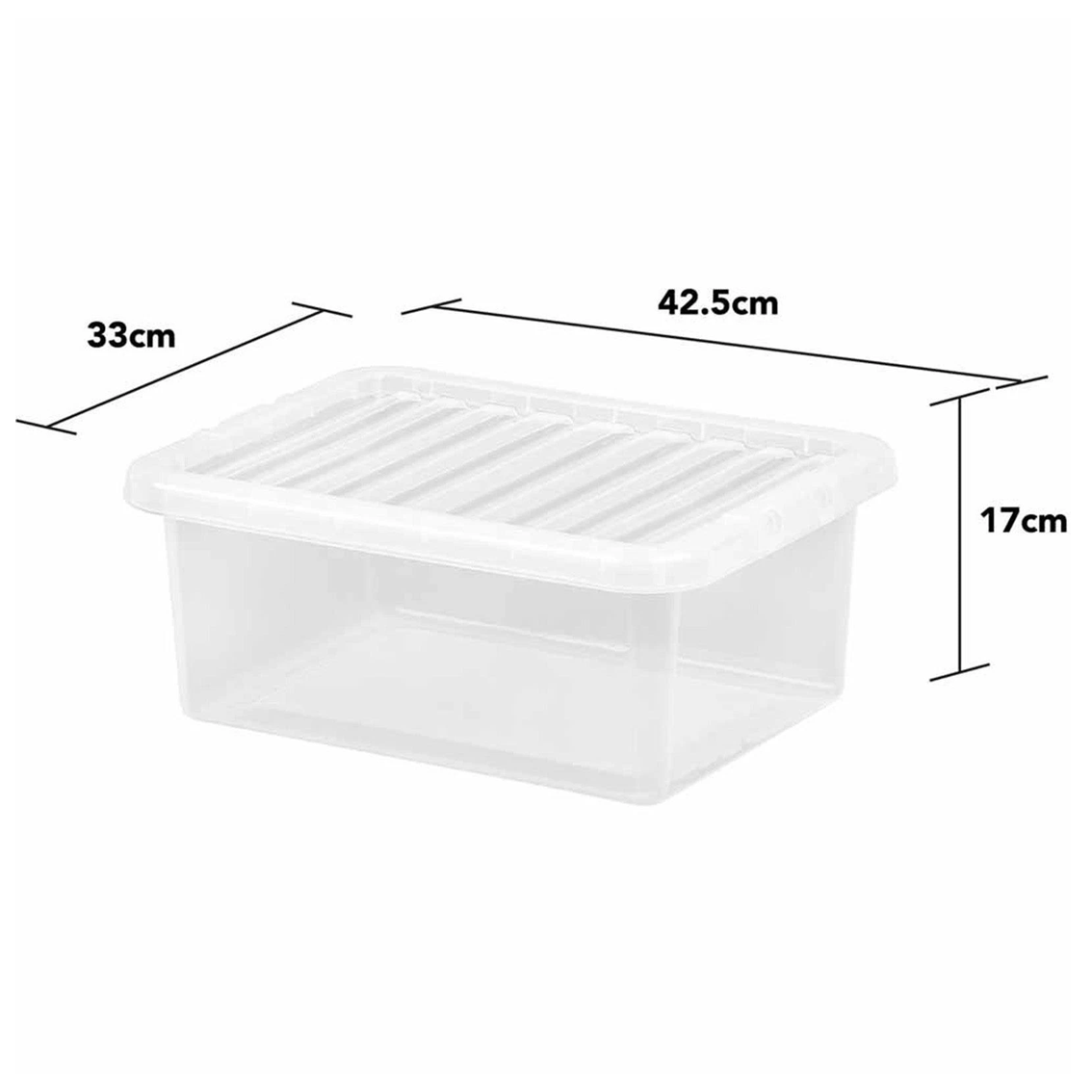 Wham Crystal Storage Box w/ Lid