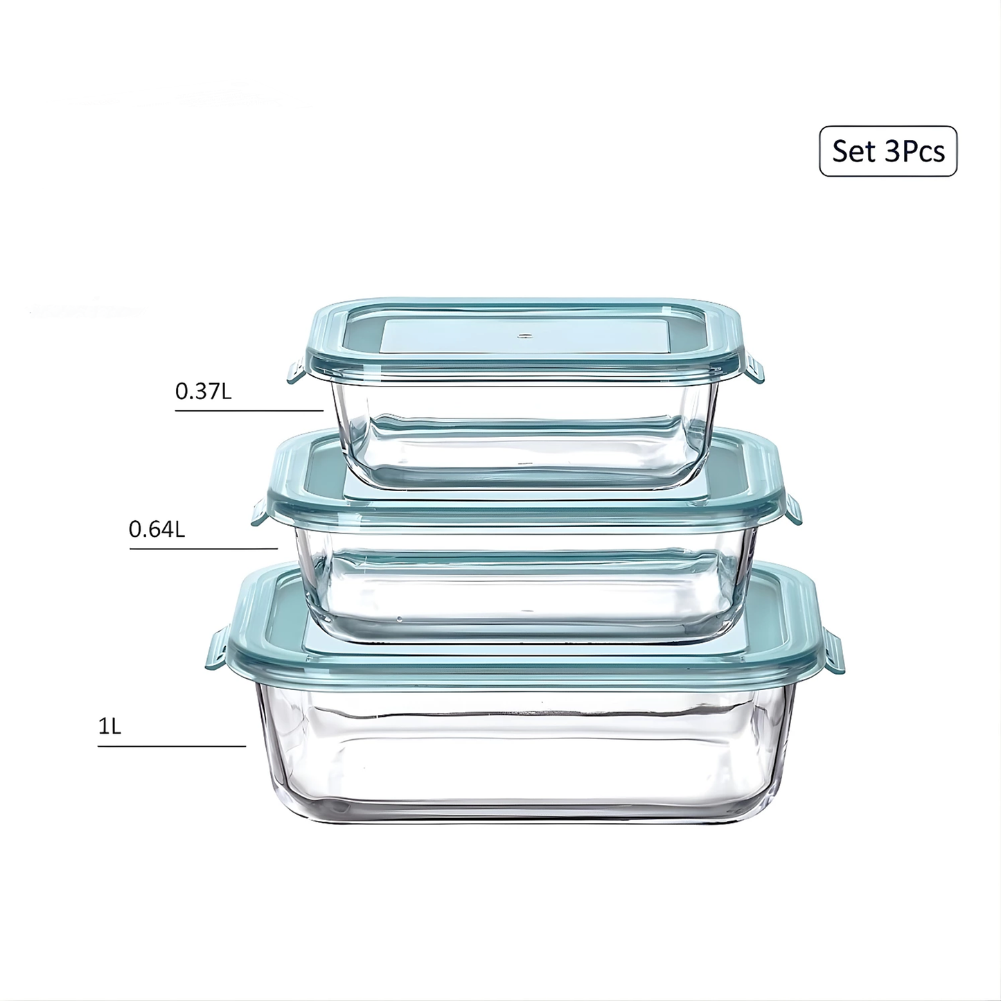 Glass Food Container