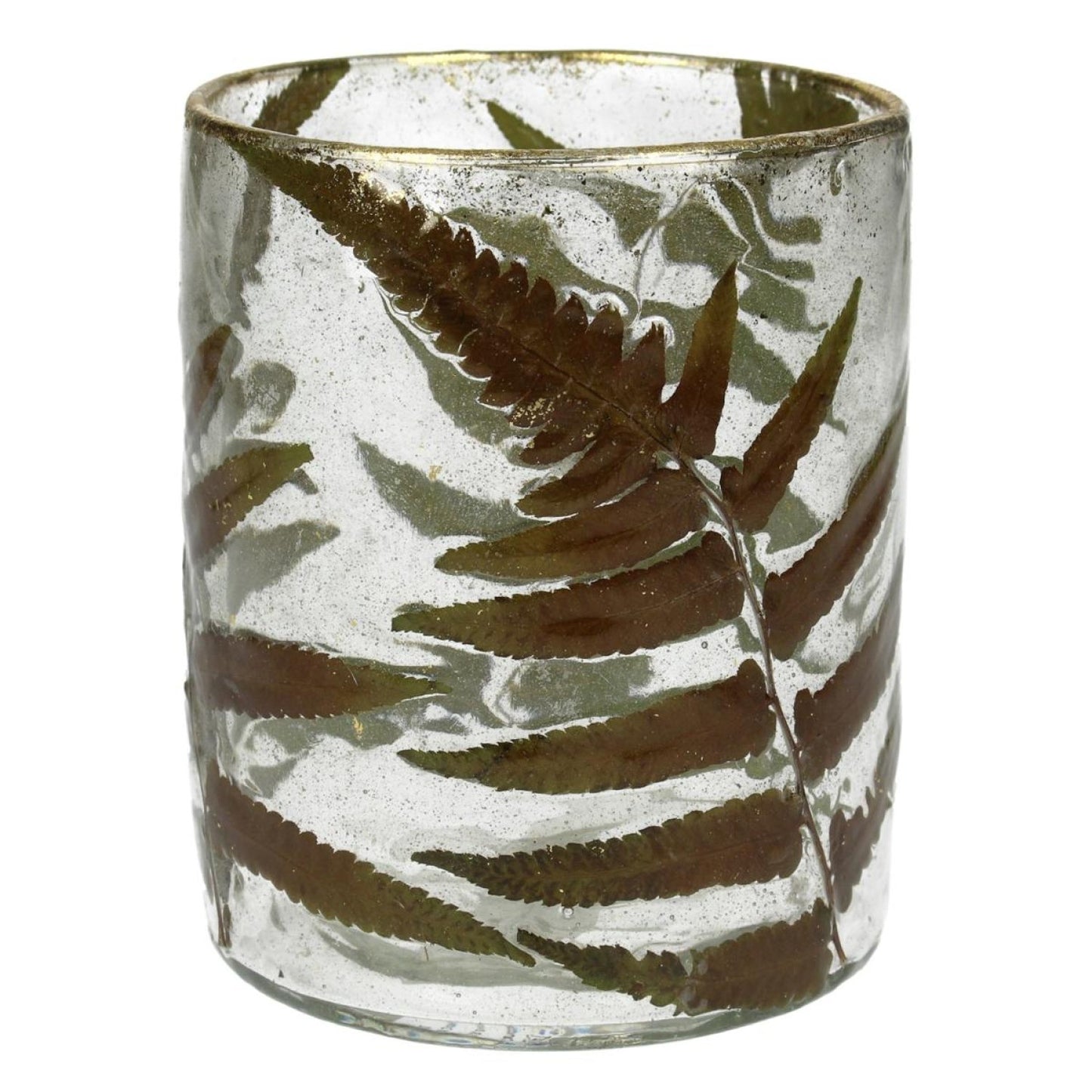 Leaf candle holder
