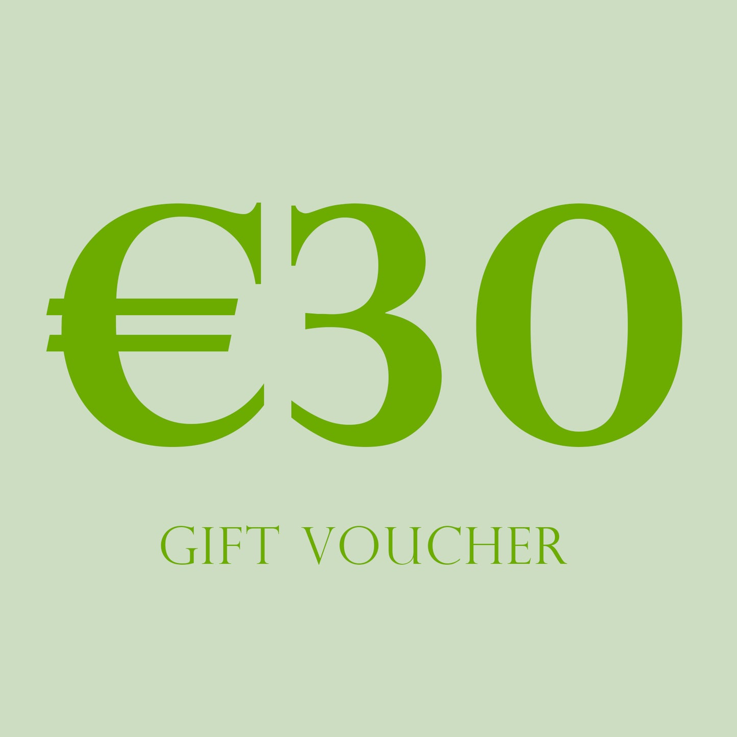Gift Voucher €30