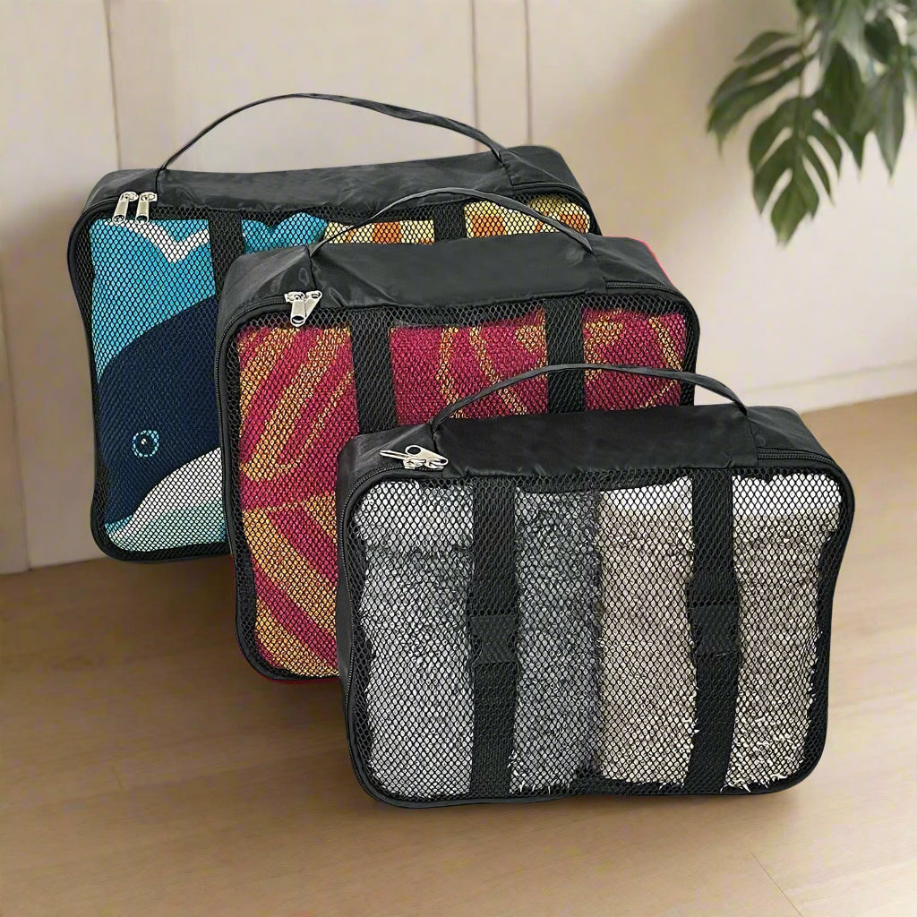 3 Travel Packing Cubes