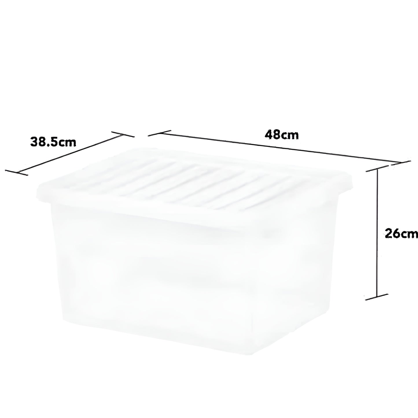 Wham Crystal Storage Box w/ Lid
