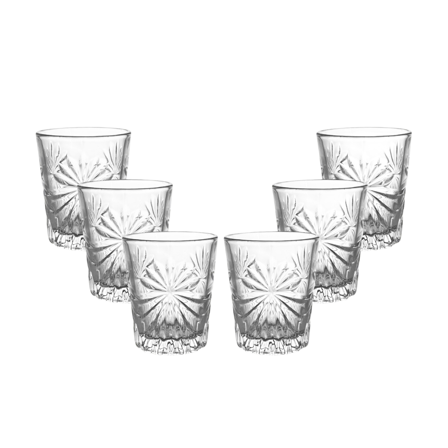 Set of 6 Rum Shot Glasses