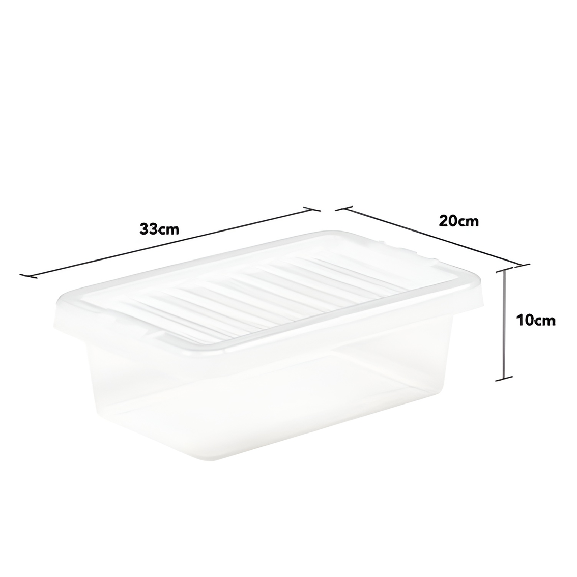 Wham Crystal Storage Box w/ Lid