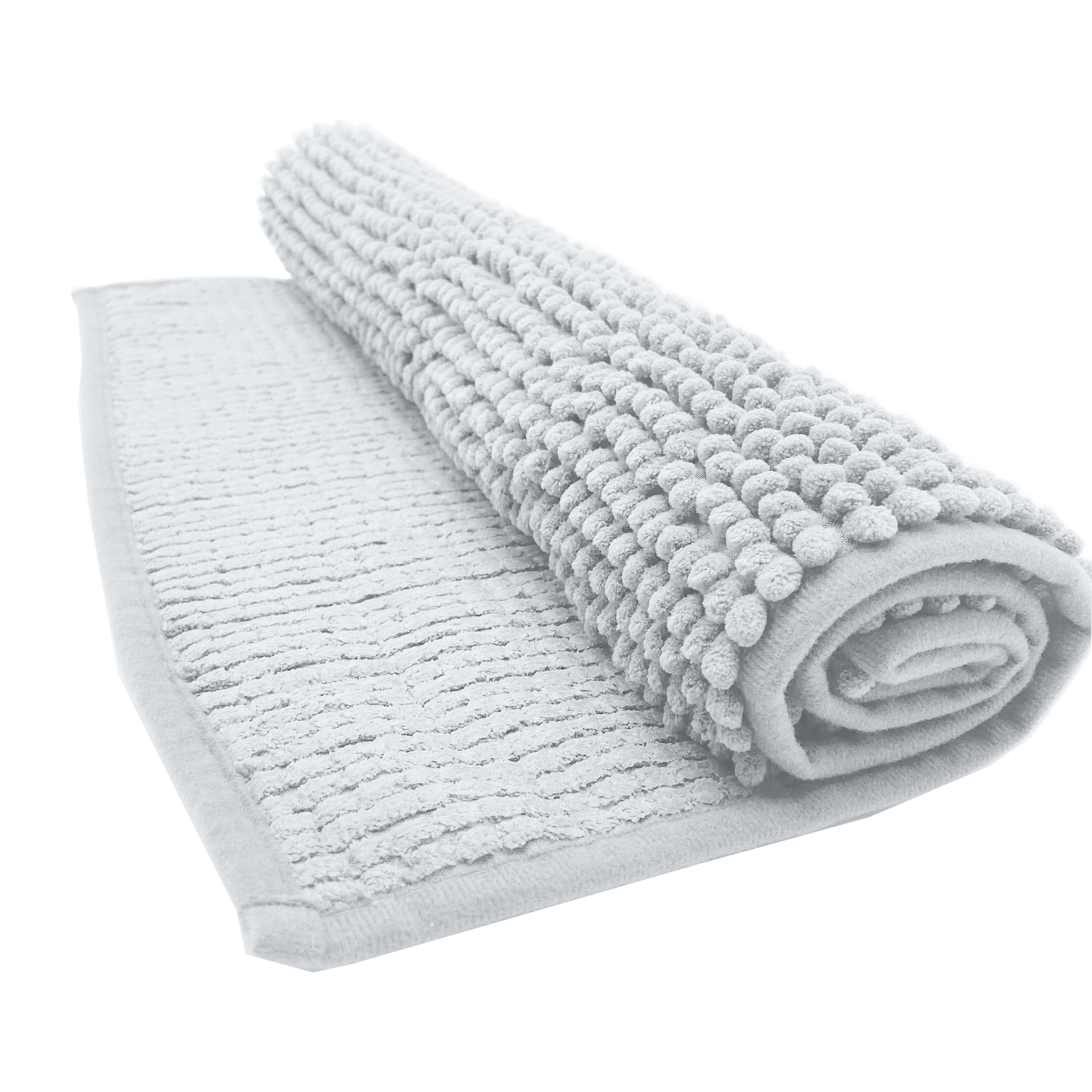 Chenile Poppy Bathroom rug