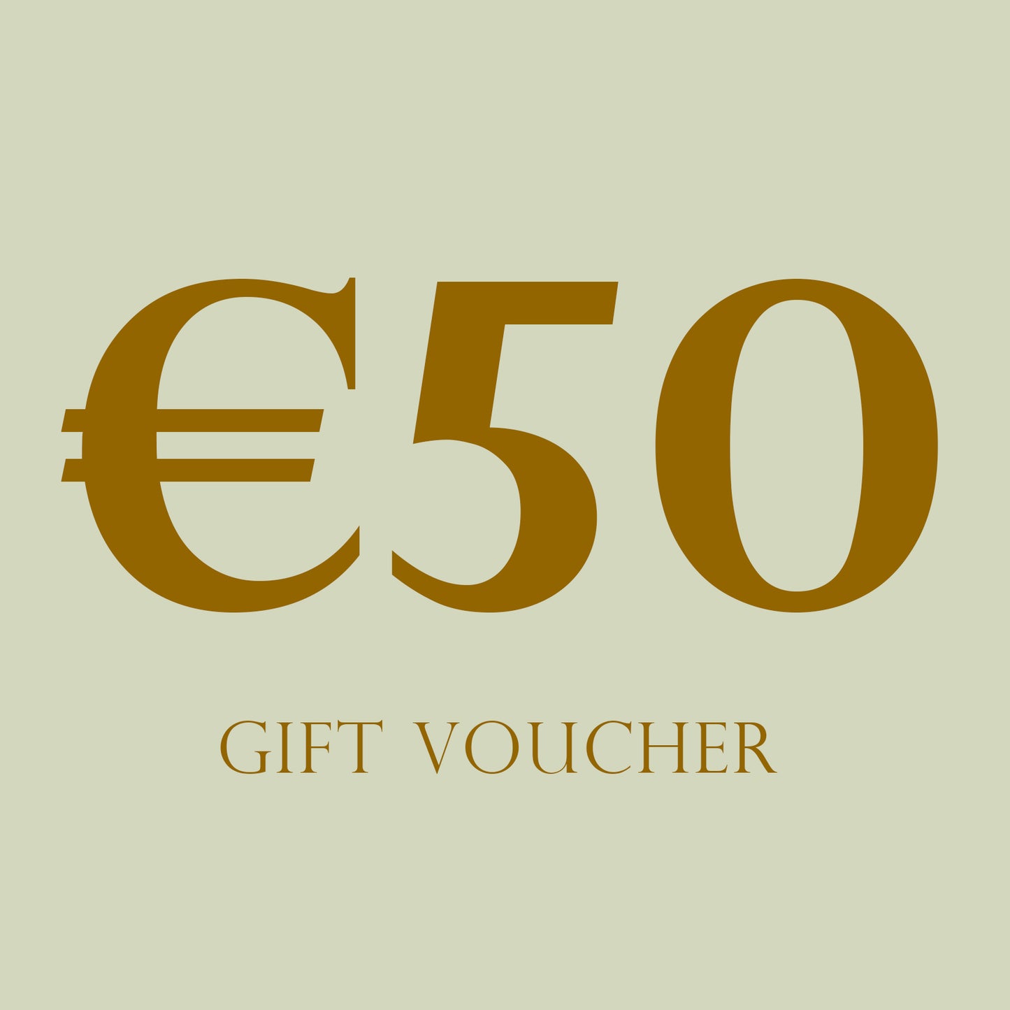 Gift Voucher €50