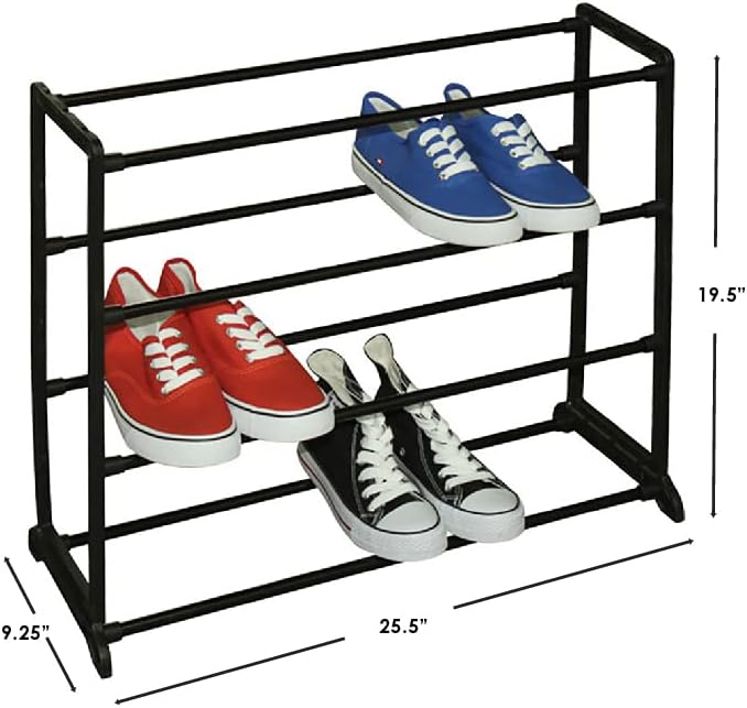 12 Pair Shoe Rack