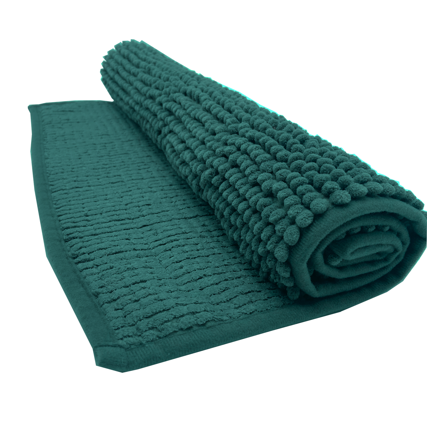 Chenile Poppy Bathroom rug