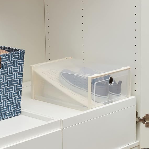 Home Basics Shoe Box for 2 Pairs