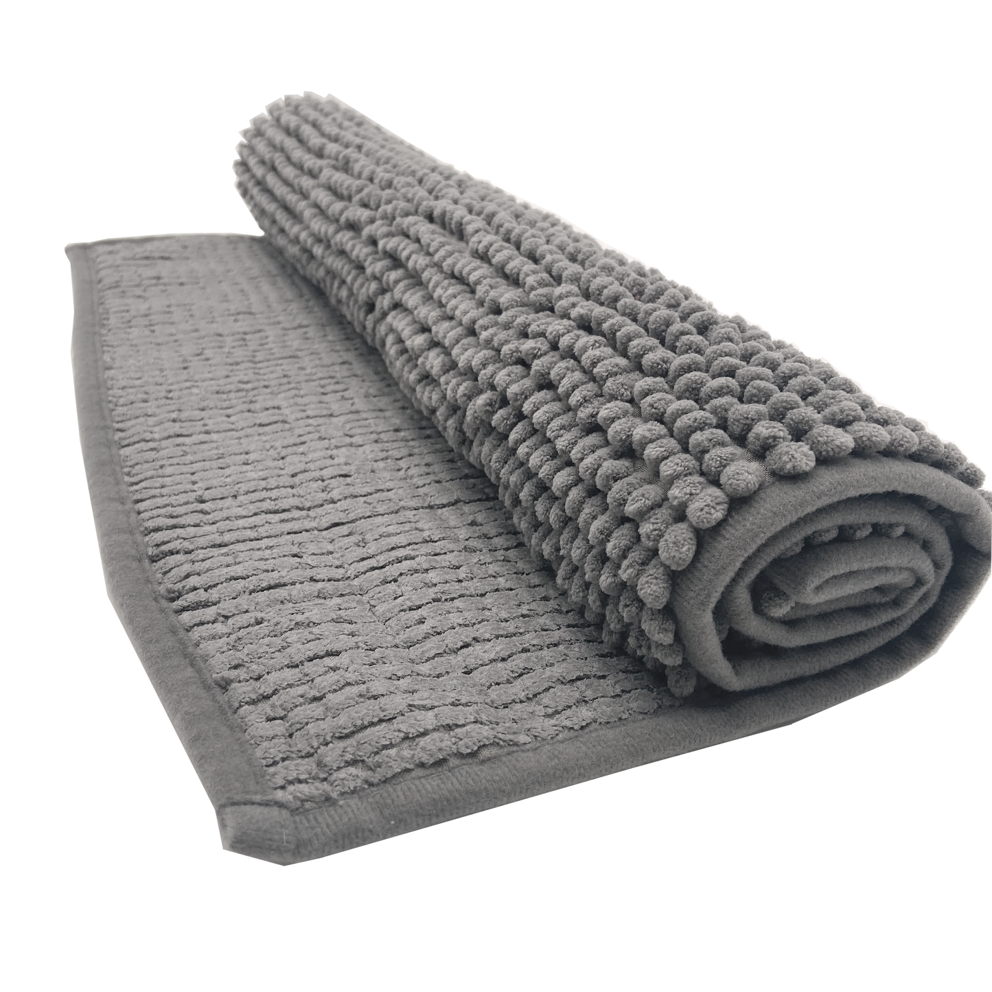 Chenile Poppy Bathroom rug
