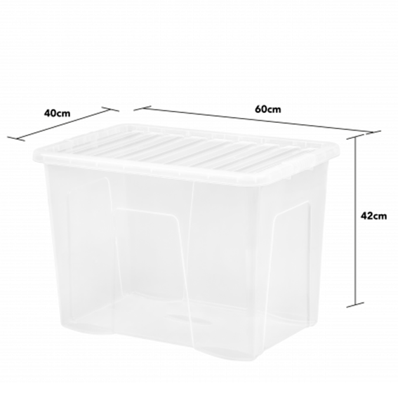 Wham Crystal Storage Box w/ Lid