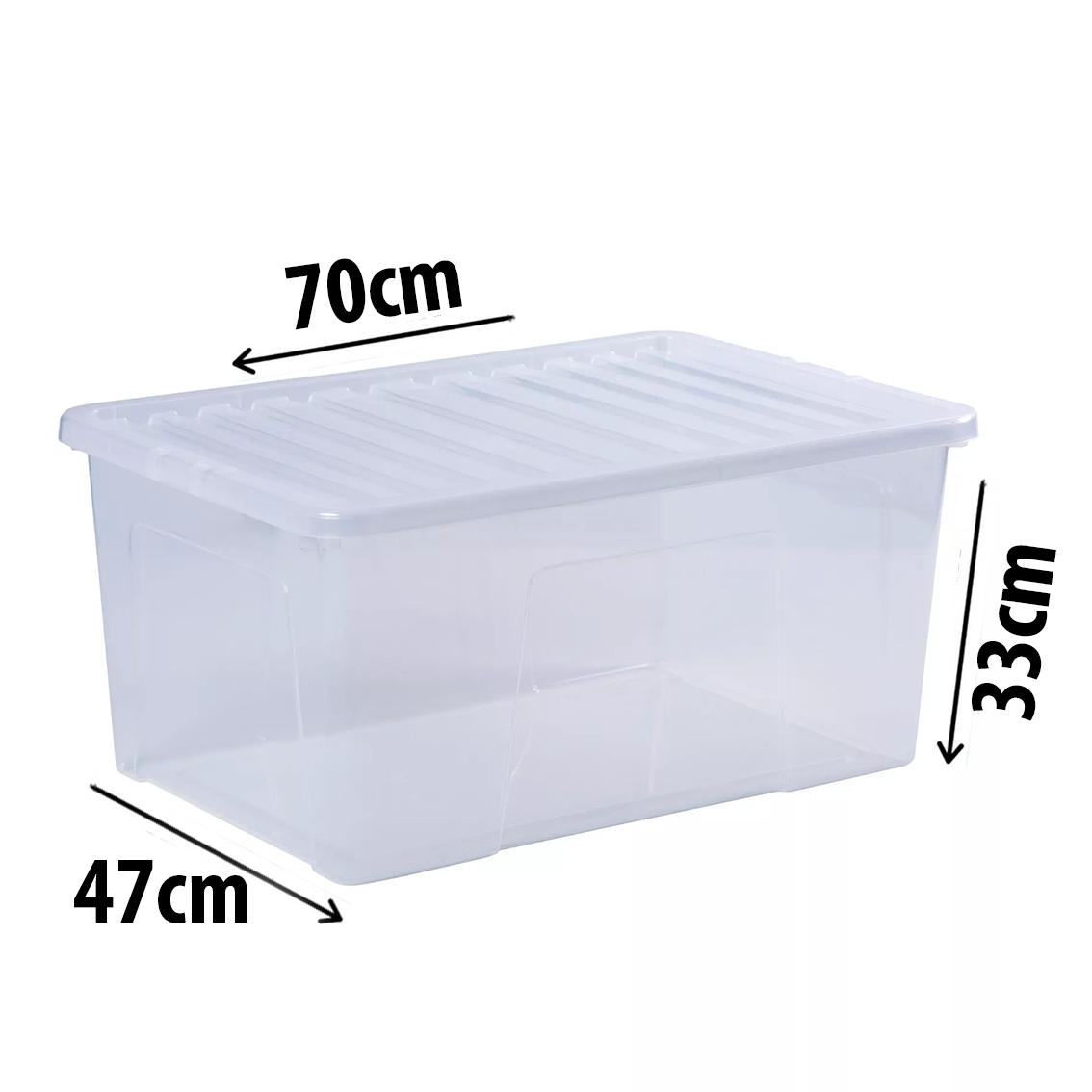 Wham Crystal Storage Box w/ Lid