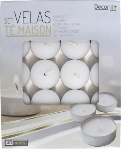 Tea lights Set of 40