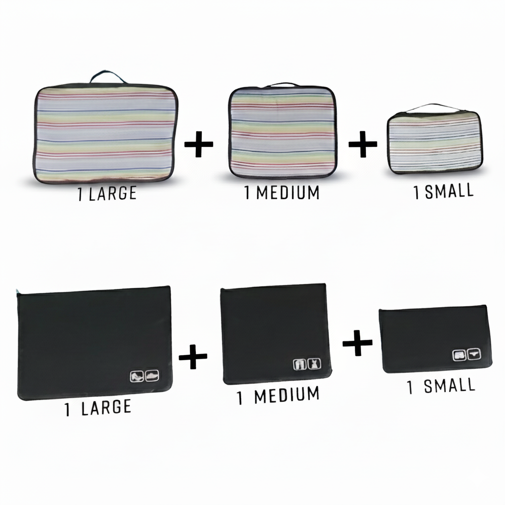 6pcs Travel Set