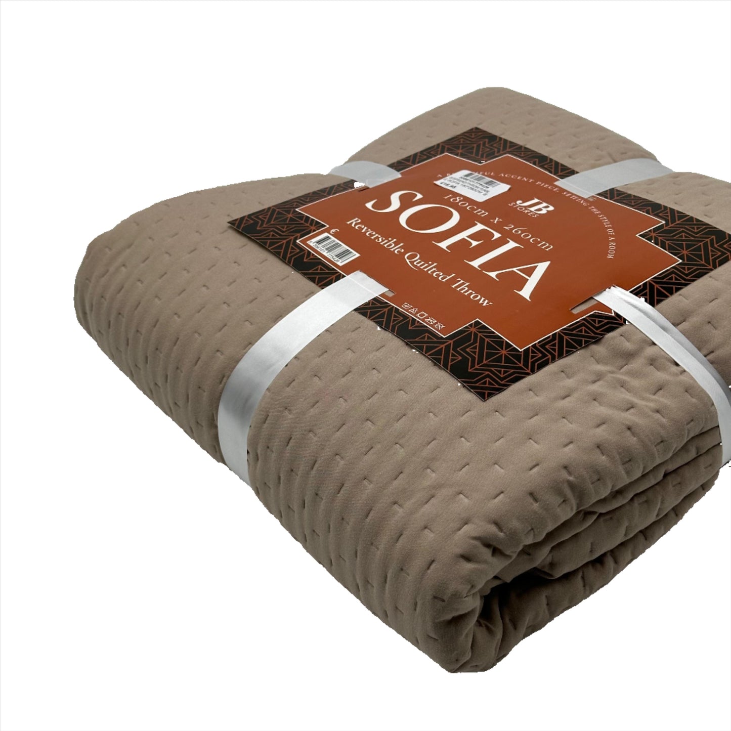 Reversible Quilted Throw Sofia