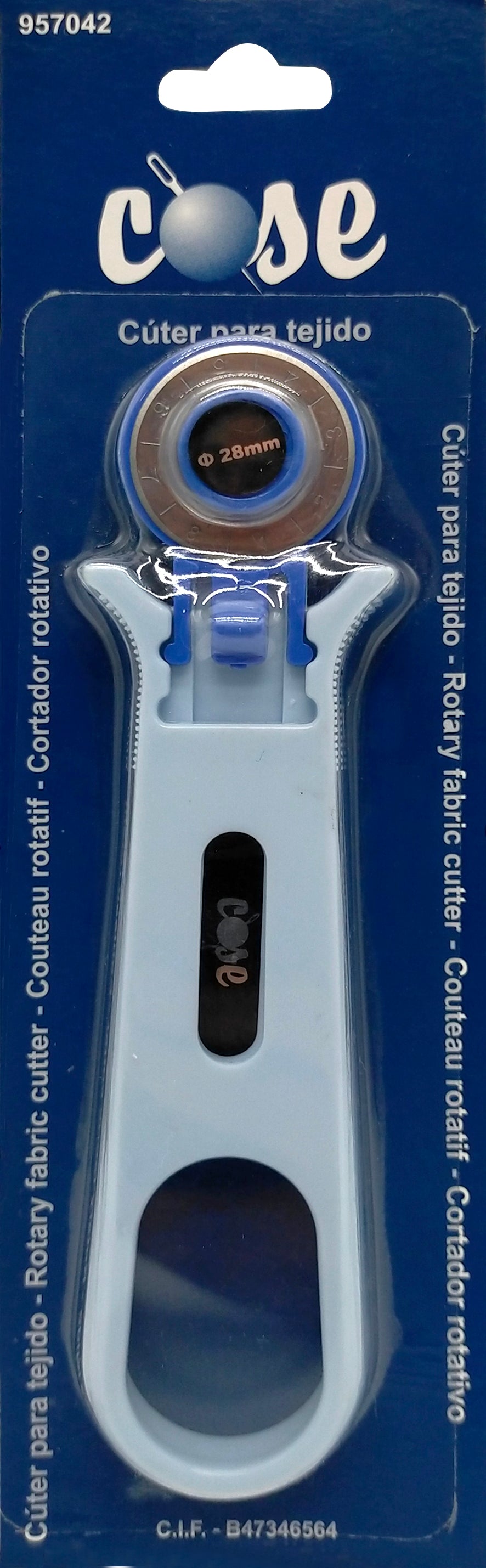 Rotary fabric cutter