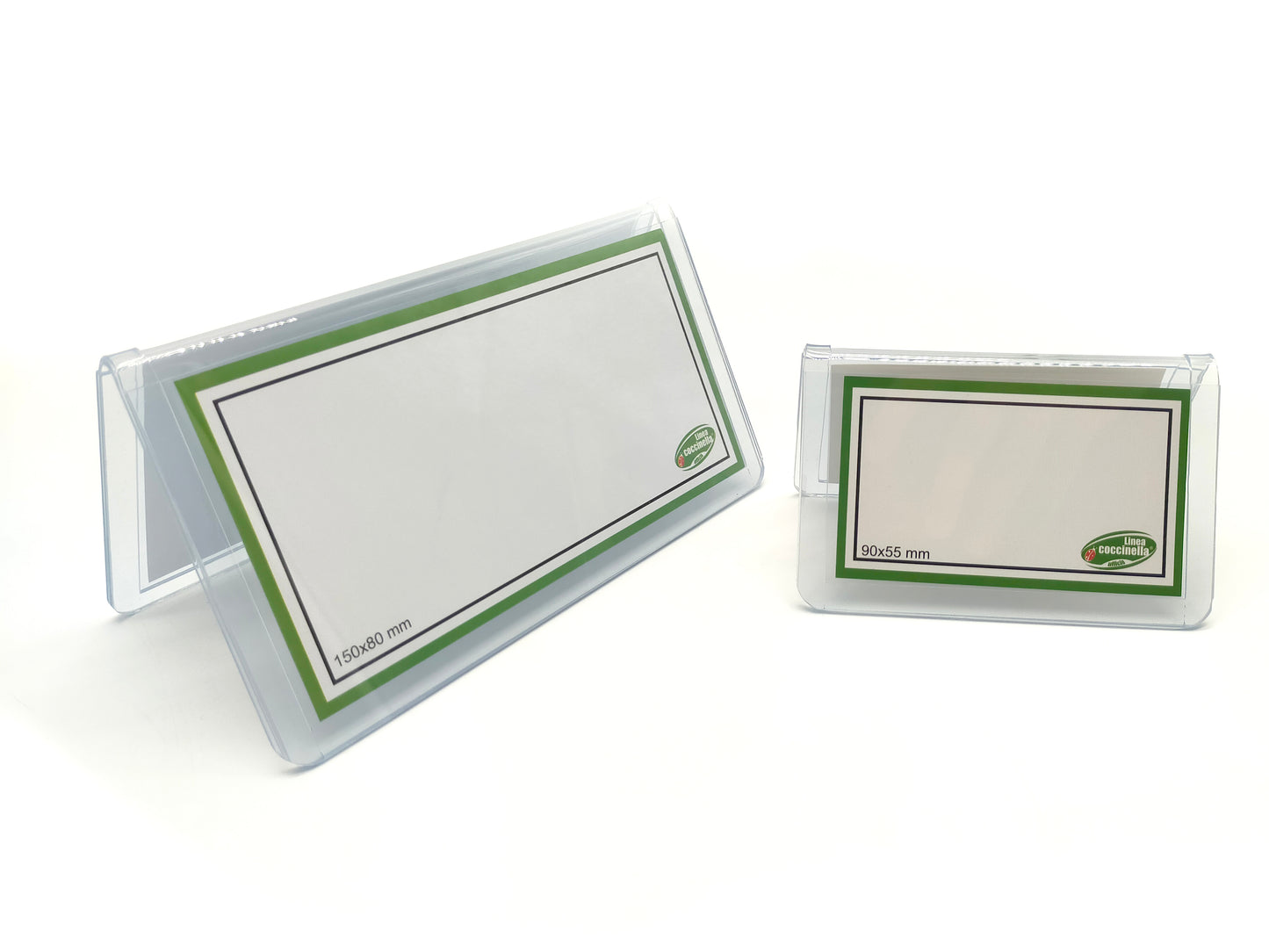 Acrylic Price and Name Holder 2 sides