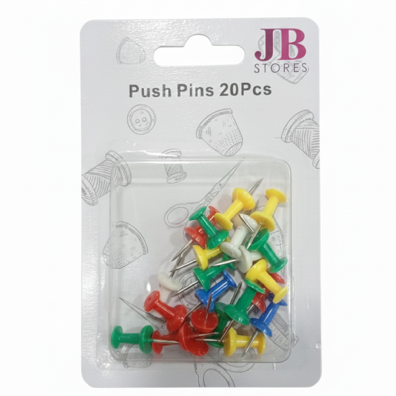 Push Pins - 20 pieces