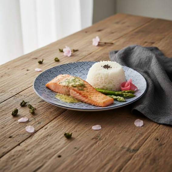 Japanese Waves Plate