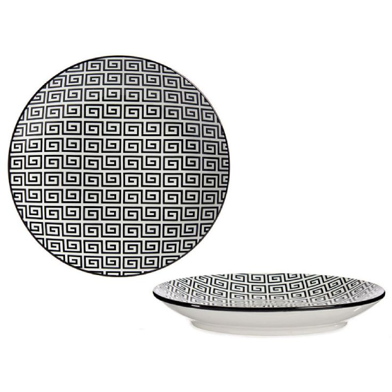 Geometric Black Side Plate