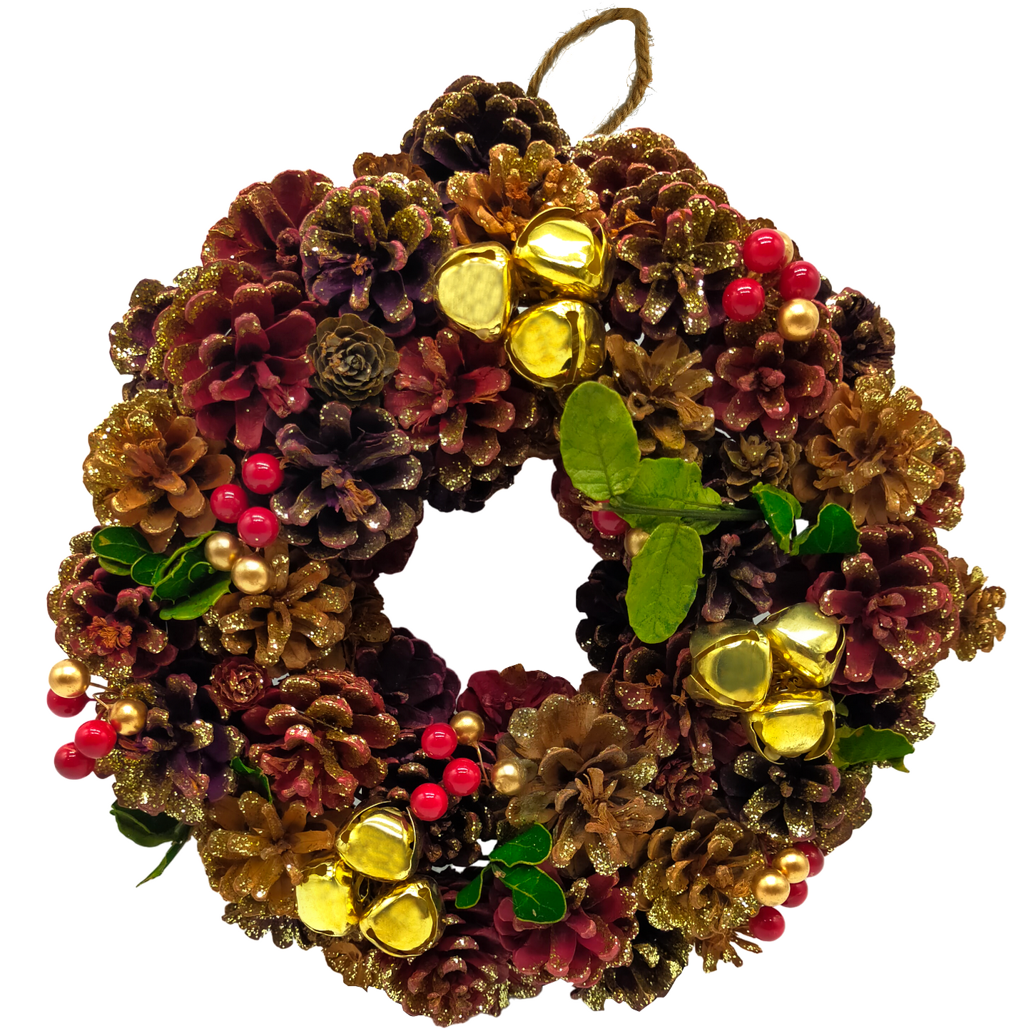 Decorated Christmas Wreath 32cm