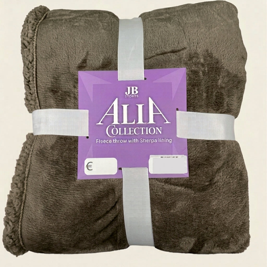 Alia Fleece Throw