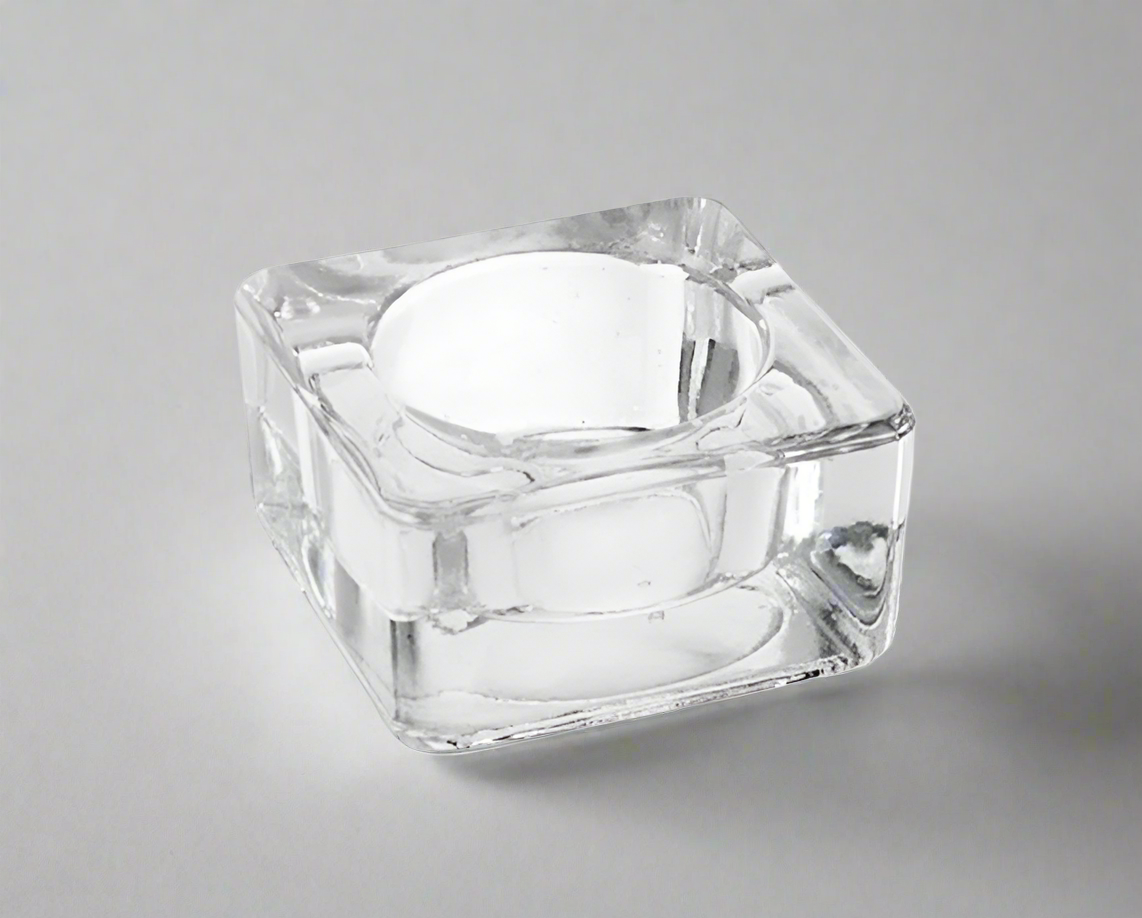 Glass Candle Holder