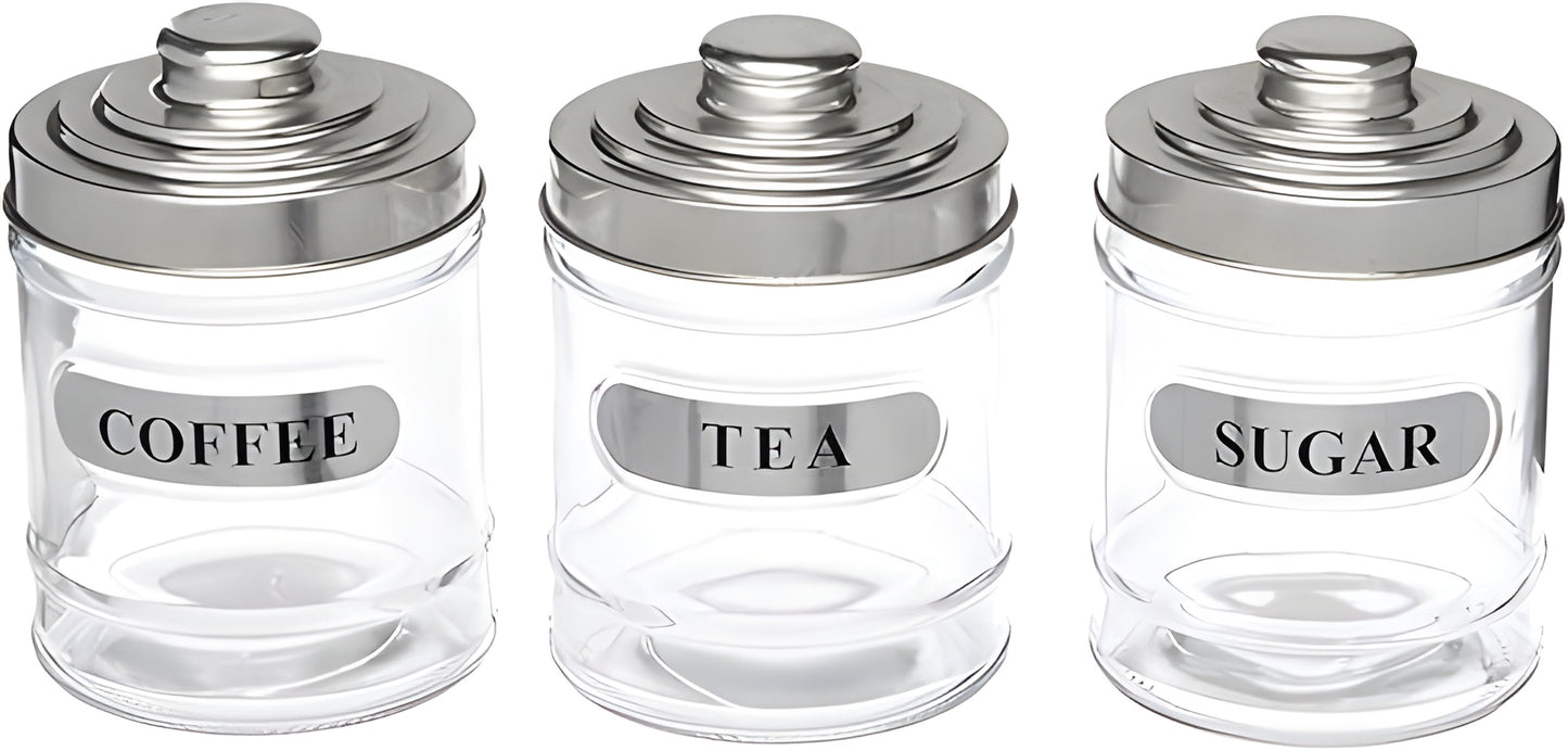 Glass Jars -3Set
