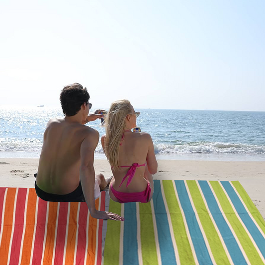 Reversible Velvet Beach Towel