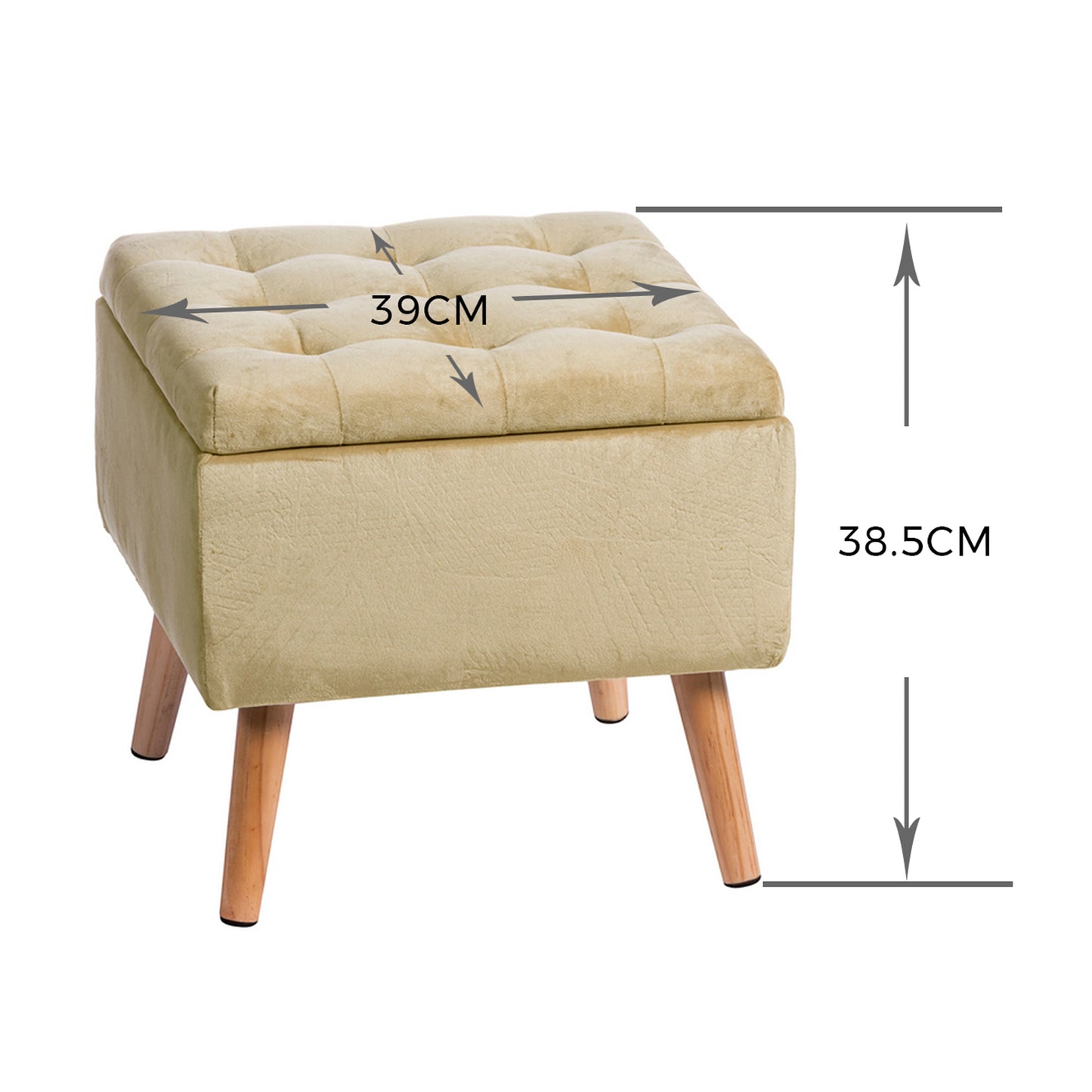 Amad Pouf w/ container