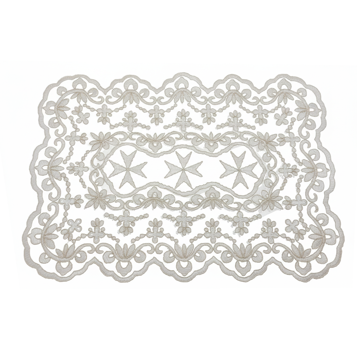 Embroidered Doily