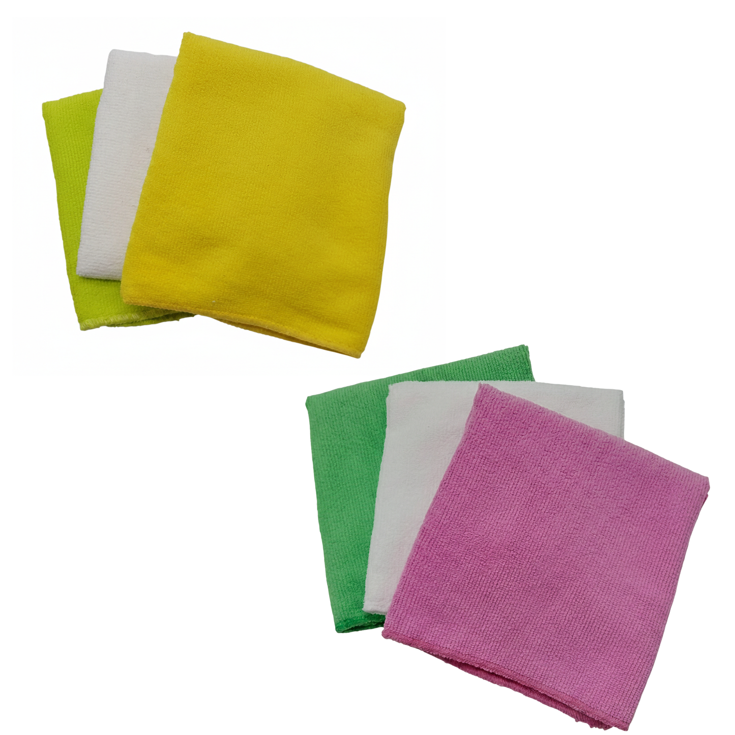Assorted Colour Microfibre Cloth*3pcs