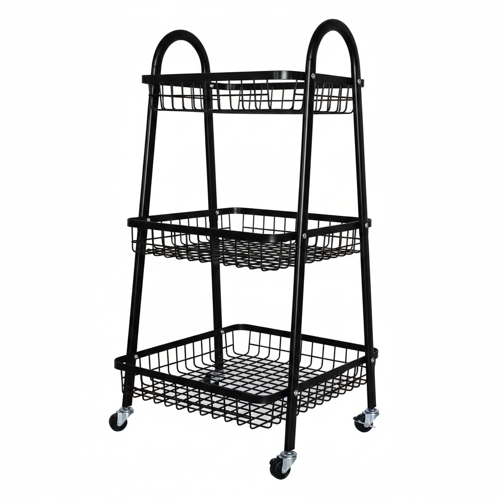 3-tier Metal Kitchen shelf