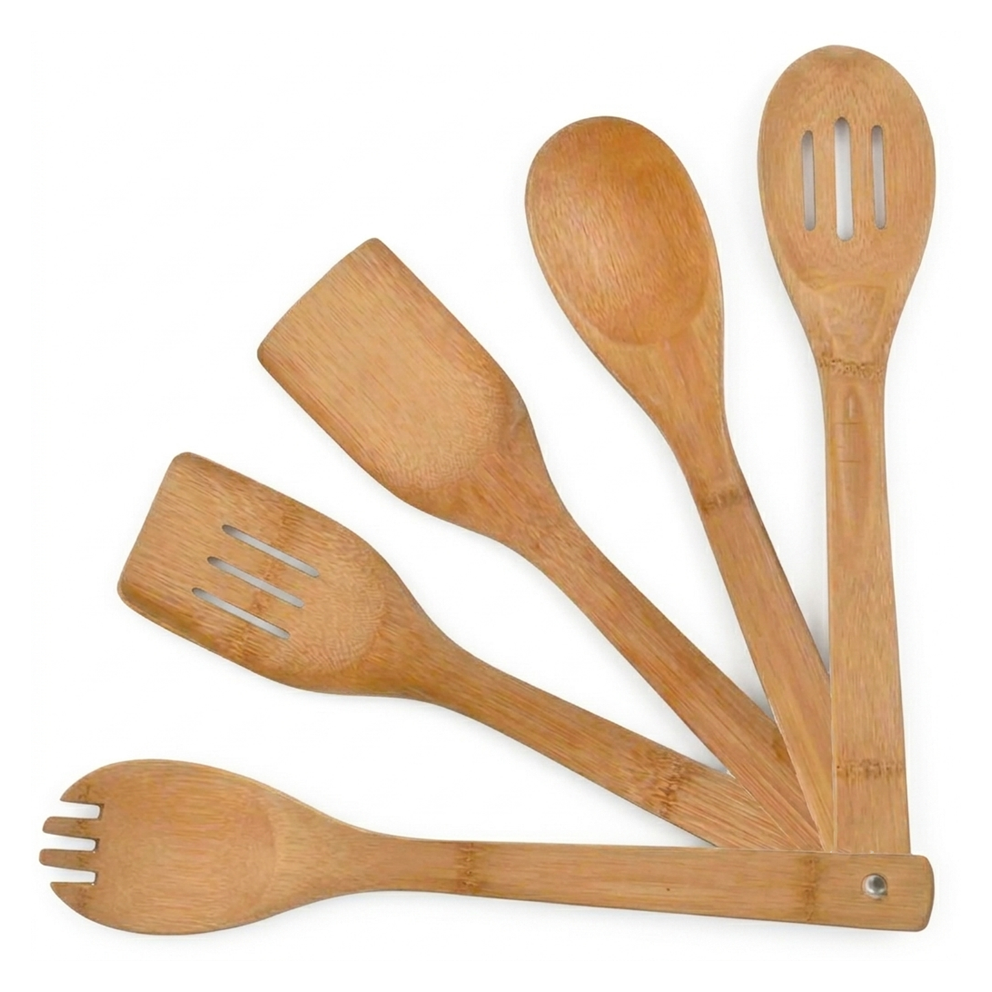 5-Piece Bamboo Utensil Set