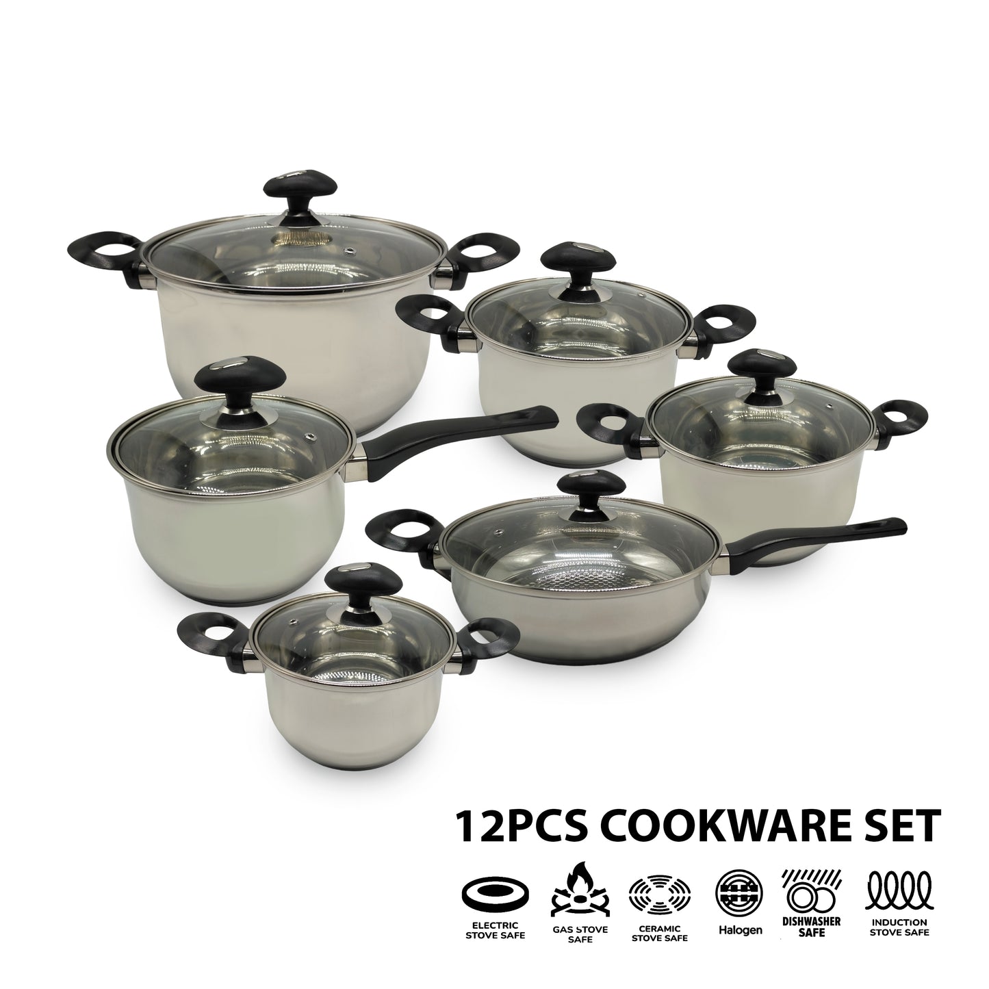 Winox 12pcs Cookware Set