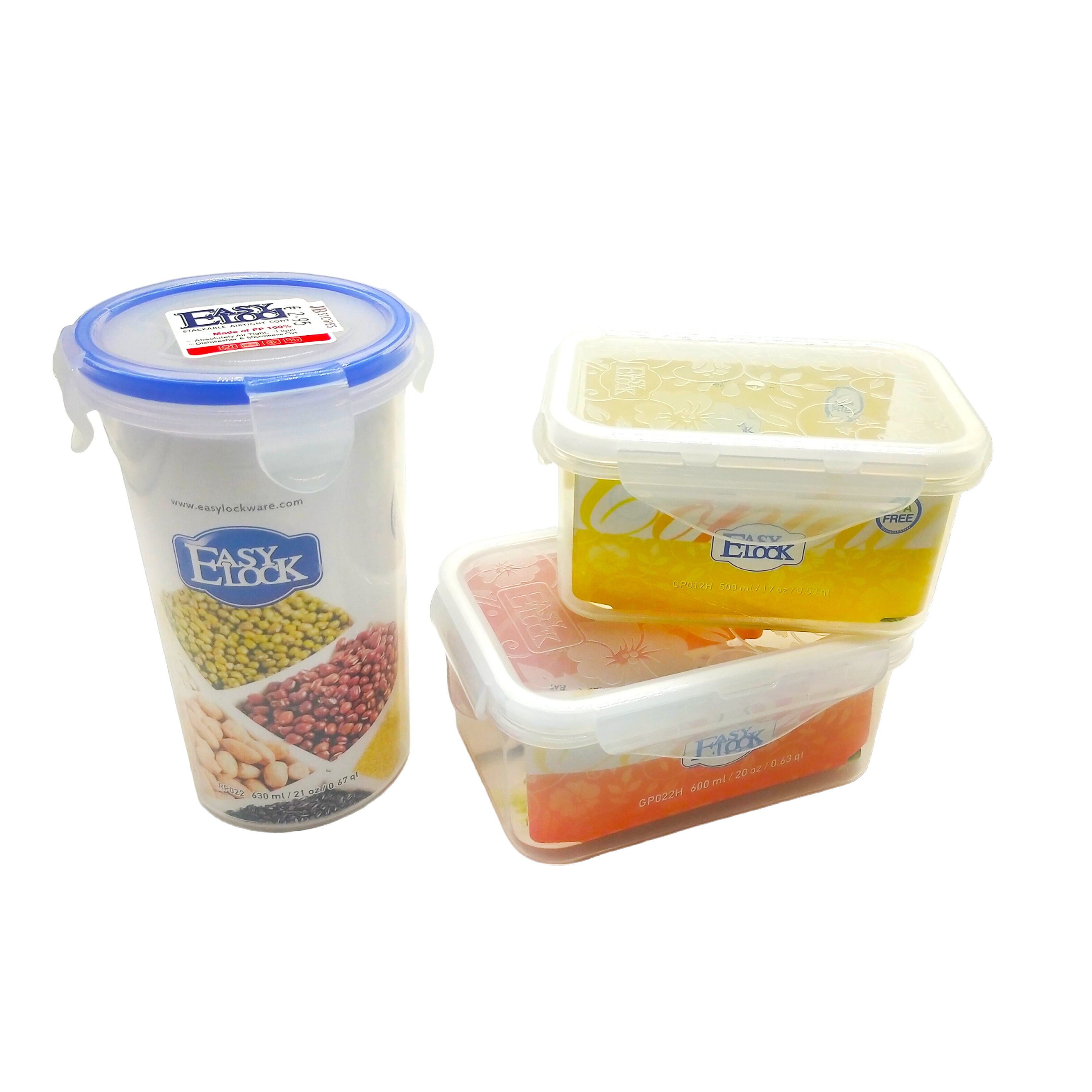 EasyLock Plastic Food Container JB Department Stores