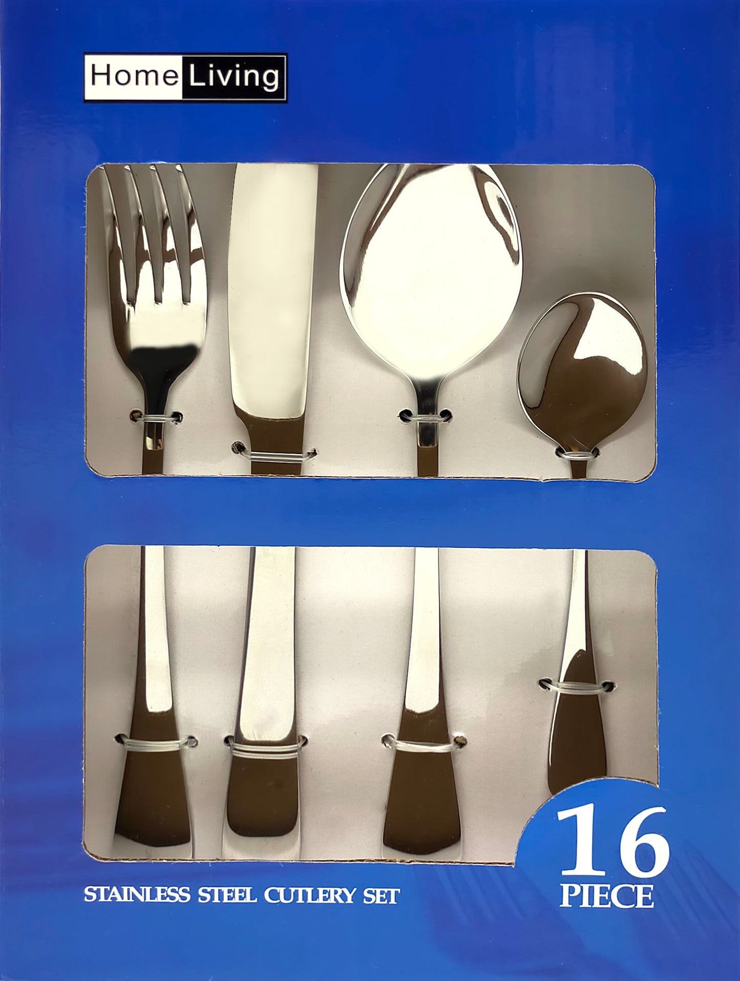 16pcs Stainless Steel Cutlery Set